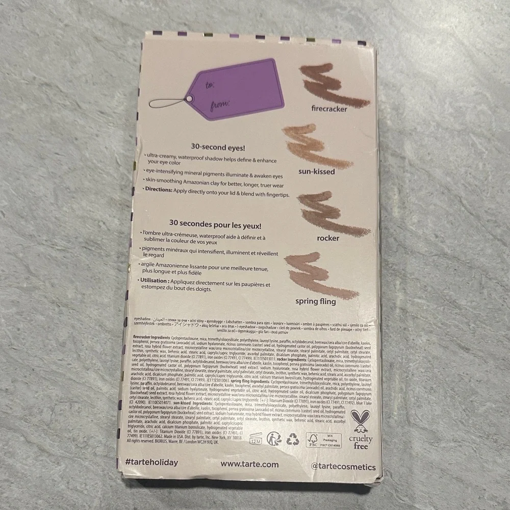tarte tartelette eye